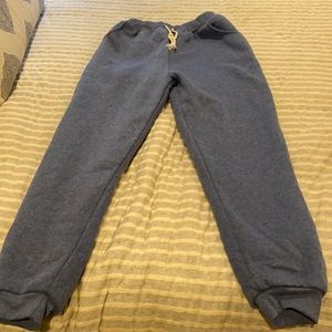 Blue comfy sweatpants